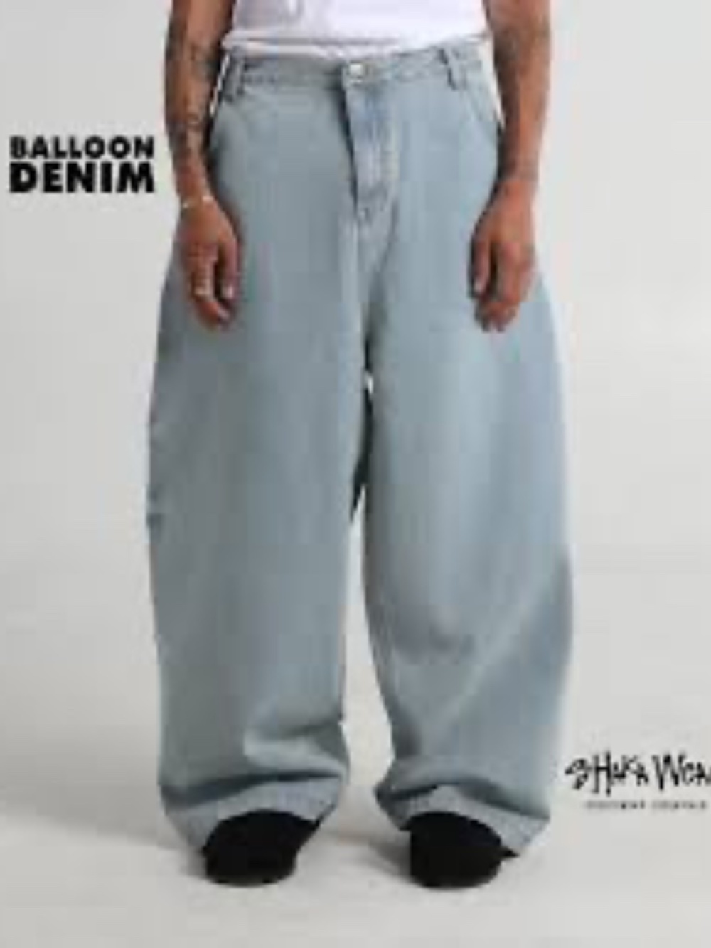 Shaka Wear Balloon Demin Jeans size 30